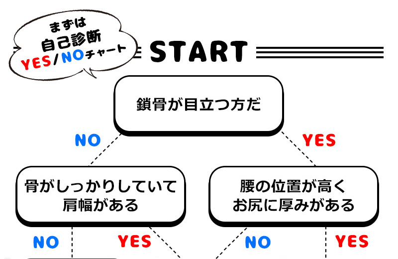 骨格チャート