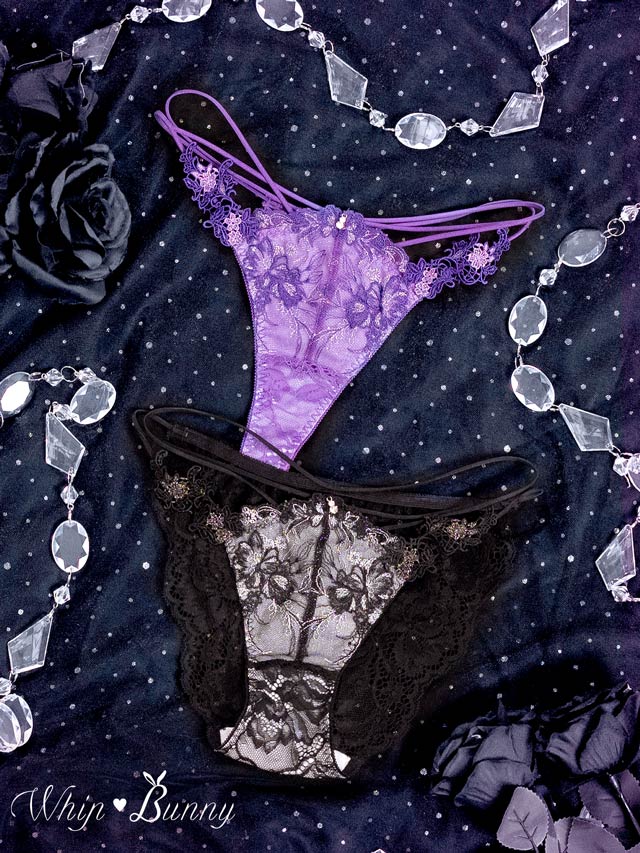 【明日花キララプロデュース/WhipBunny】Jewelry Bloom Lace Shorts / ジュエリーブルームレースショーツ