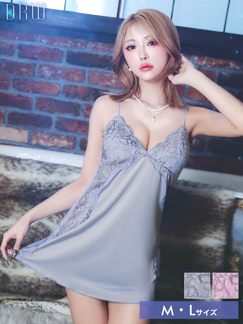 4/18再販!エレガントレースブルームベビードール